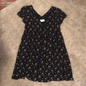 Ralph Lauren Black-patterned sundress.